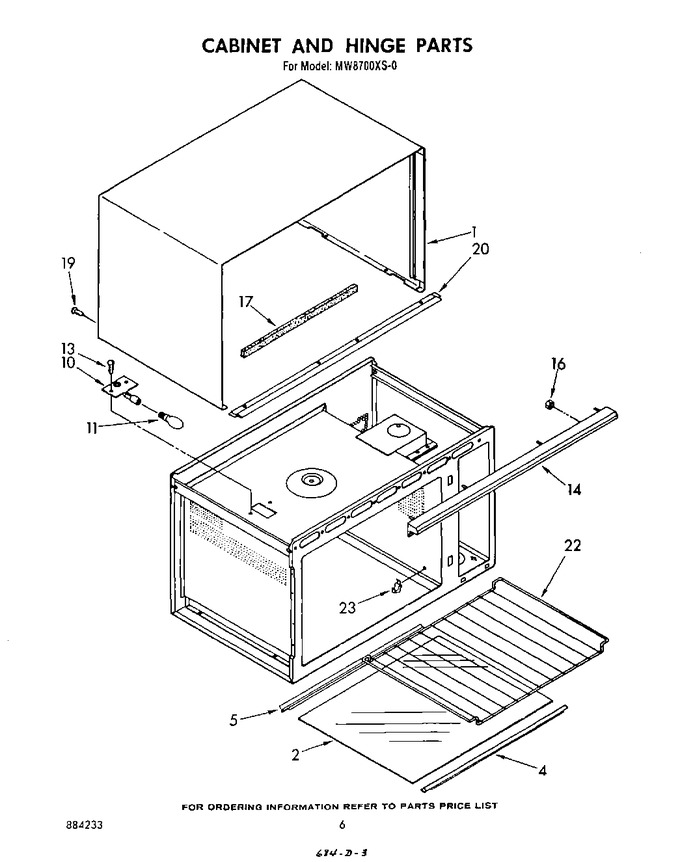 Diagram for MW8700XS0