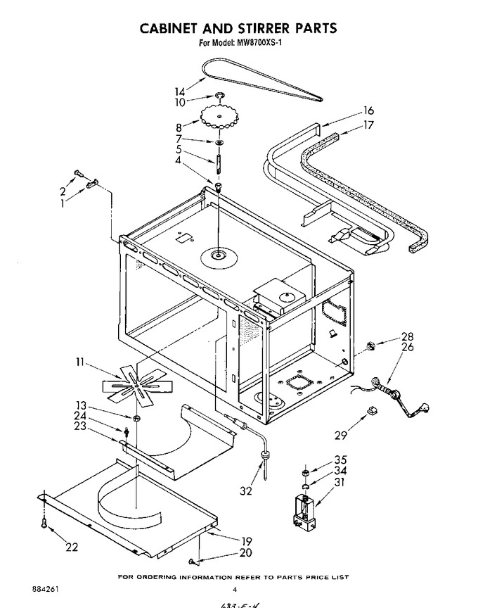 Diagram for MW8700XS1