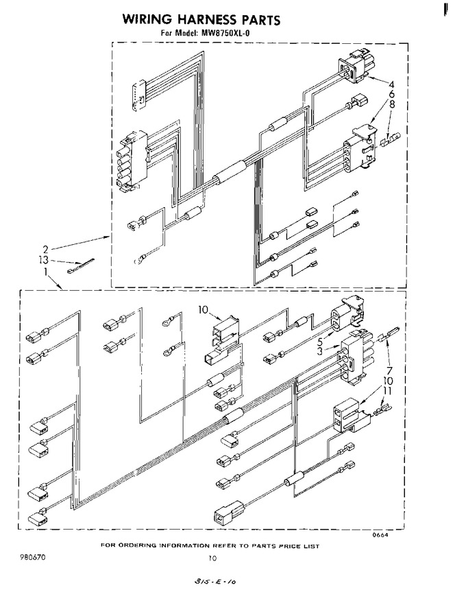 Diagram for MW8750XL0