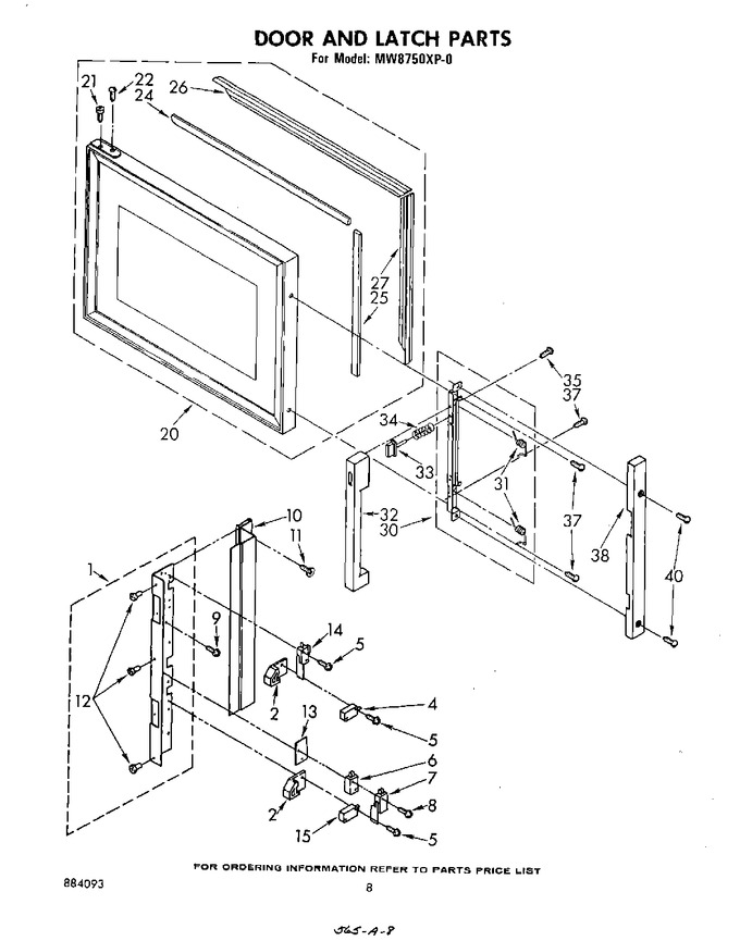 Diagram for MW8750XP0