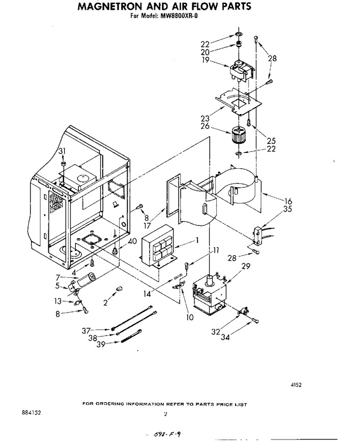Diagram for MW8800XR0