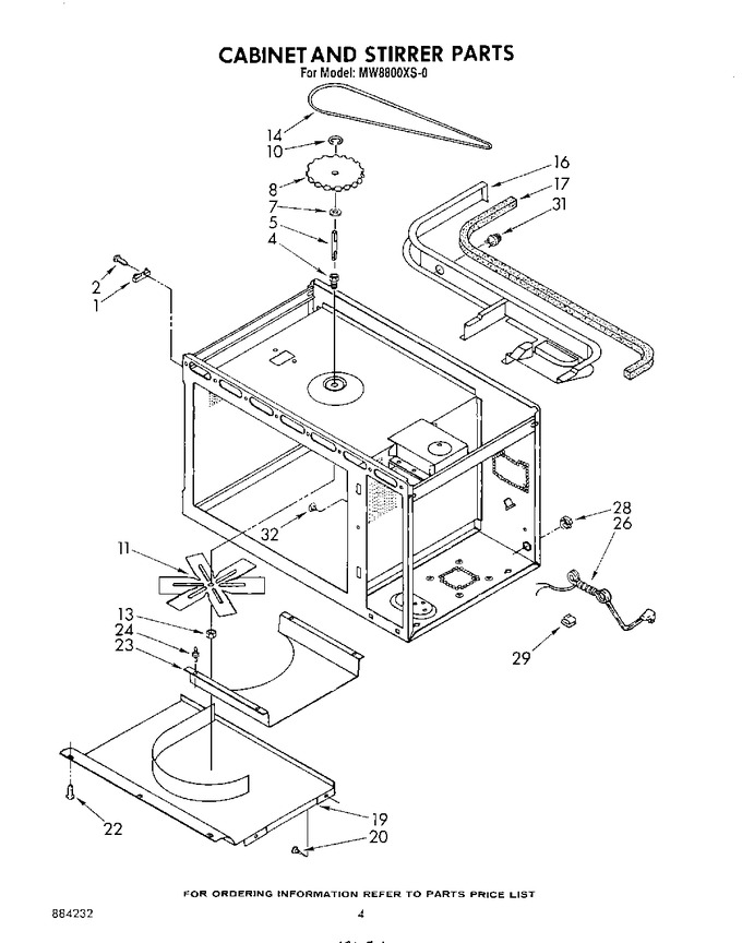Diagram for MW8800XS0