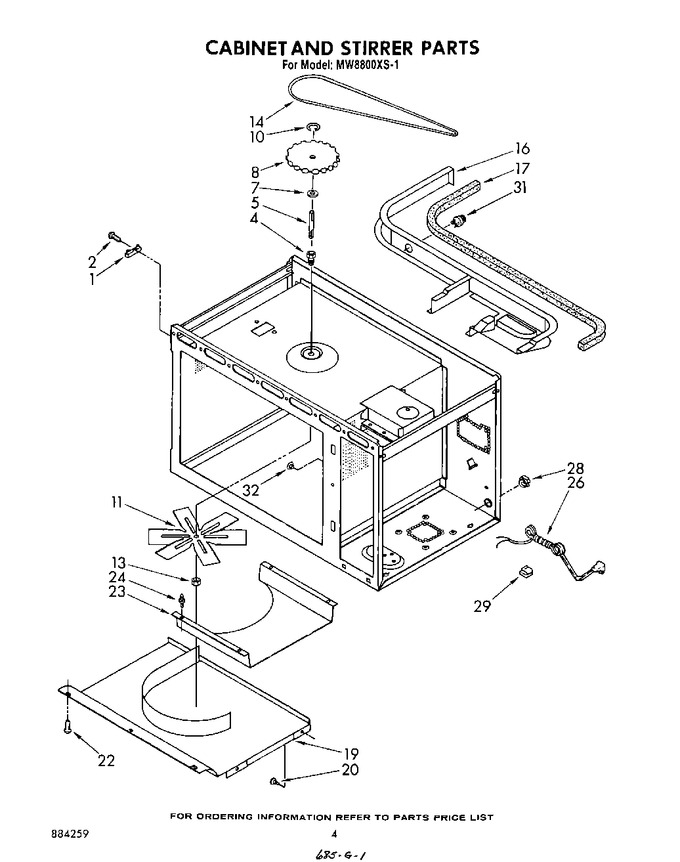 Diagram for MW8800XS1