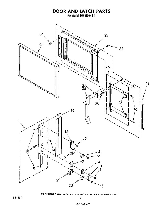 Diagram for MW8800XS1