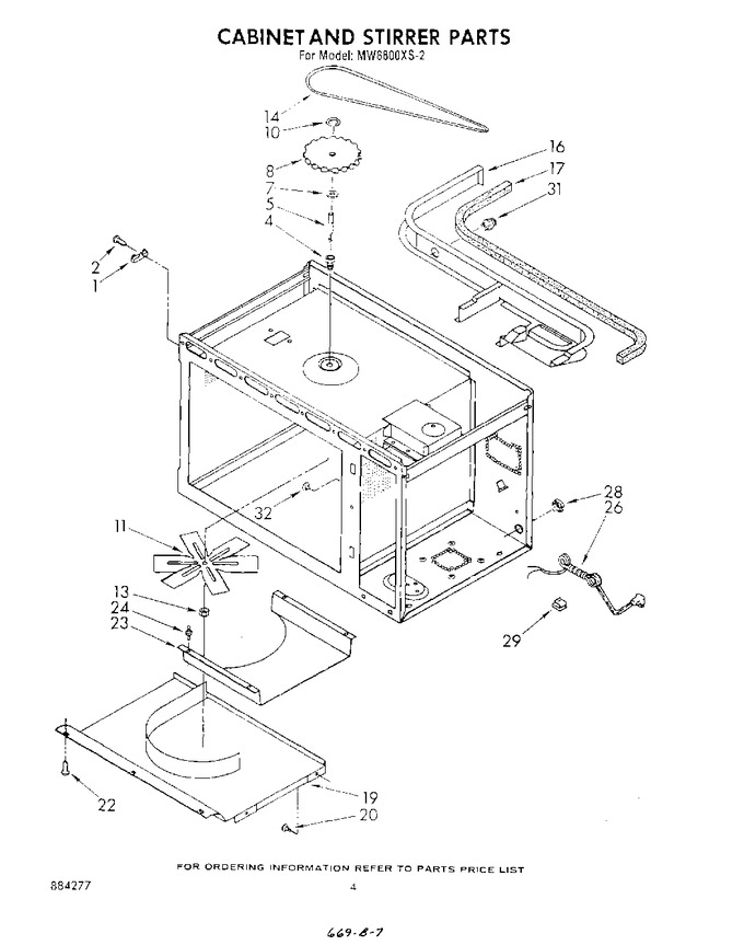 Diagram for MW8800XS2