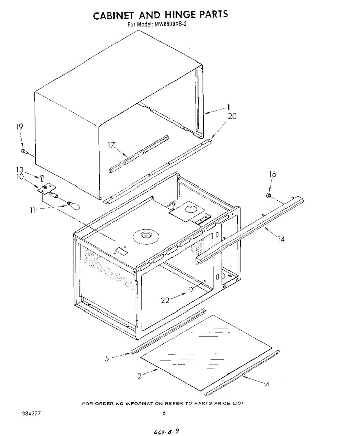 Diagram for MW8800XS2