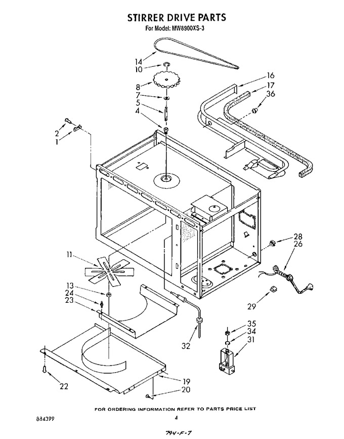 Diagram for MW8900XS3