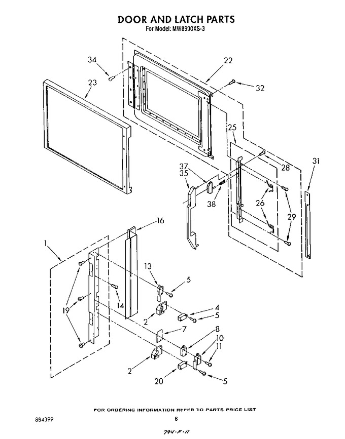 Diagram for MW8900XS3