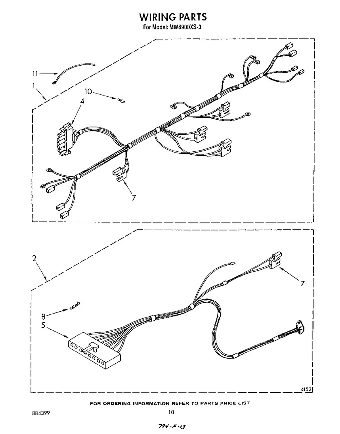 Diagram for MW8900XS3