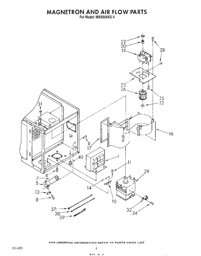 Diagram for MW8900XS4
