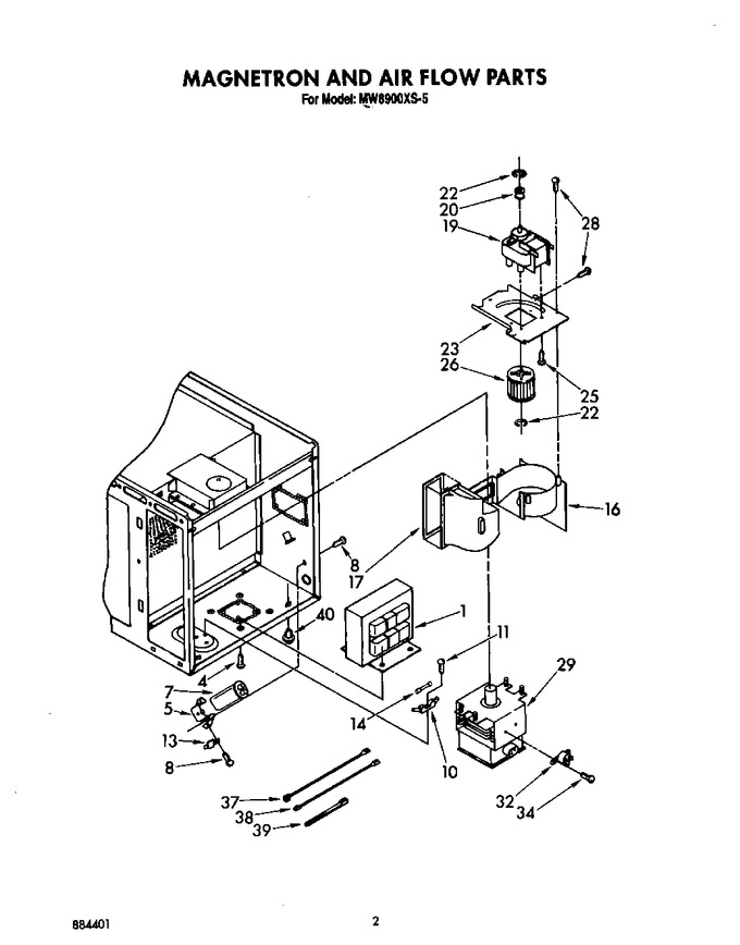 Diagram for MW8900XS5