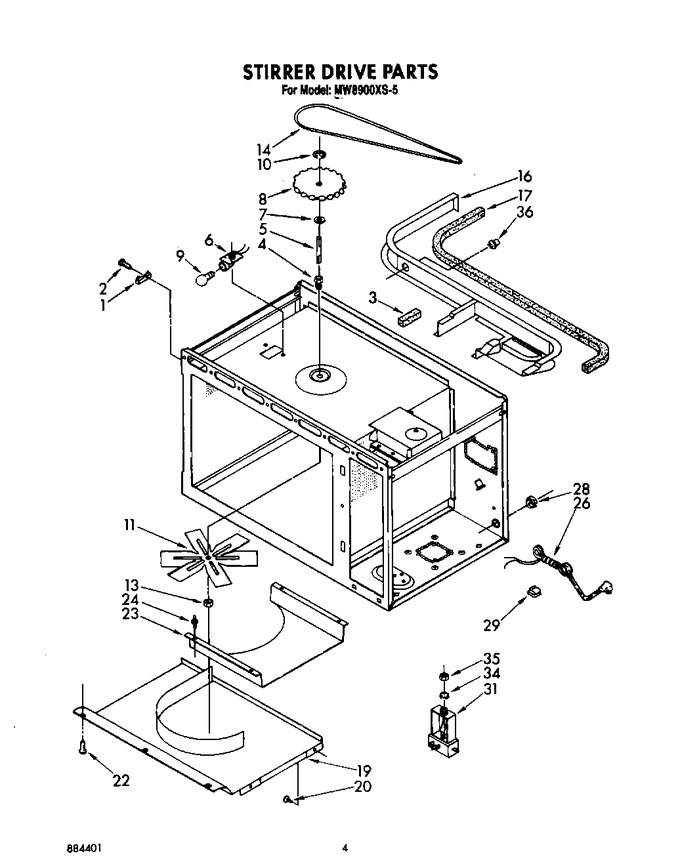 Diagram for MW8900XS5