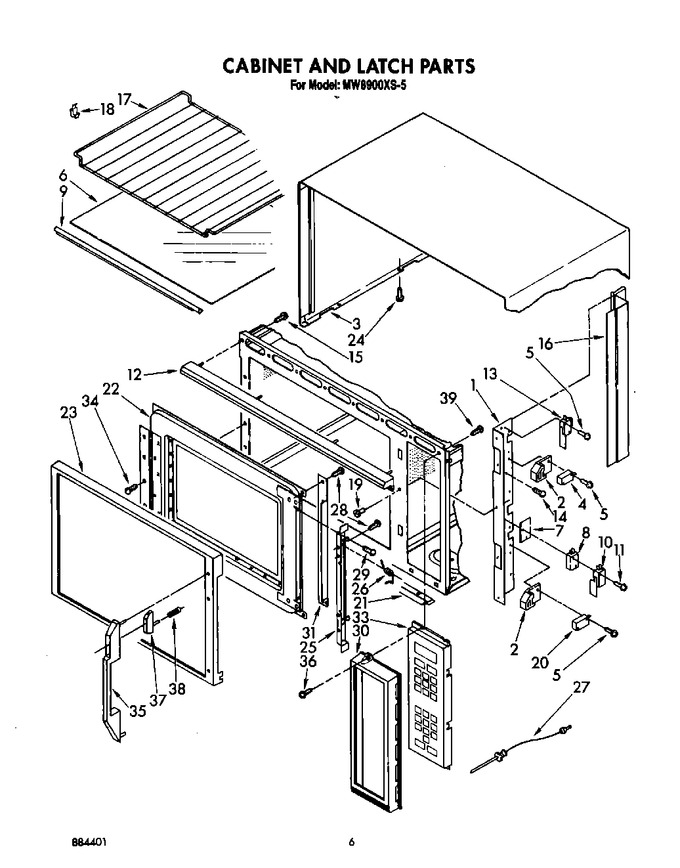 Diagram for MW8900XS5