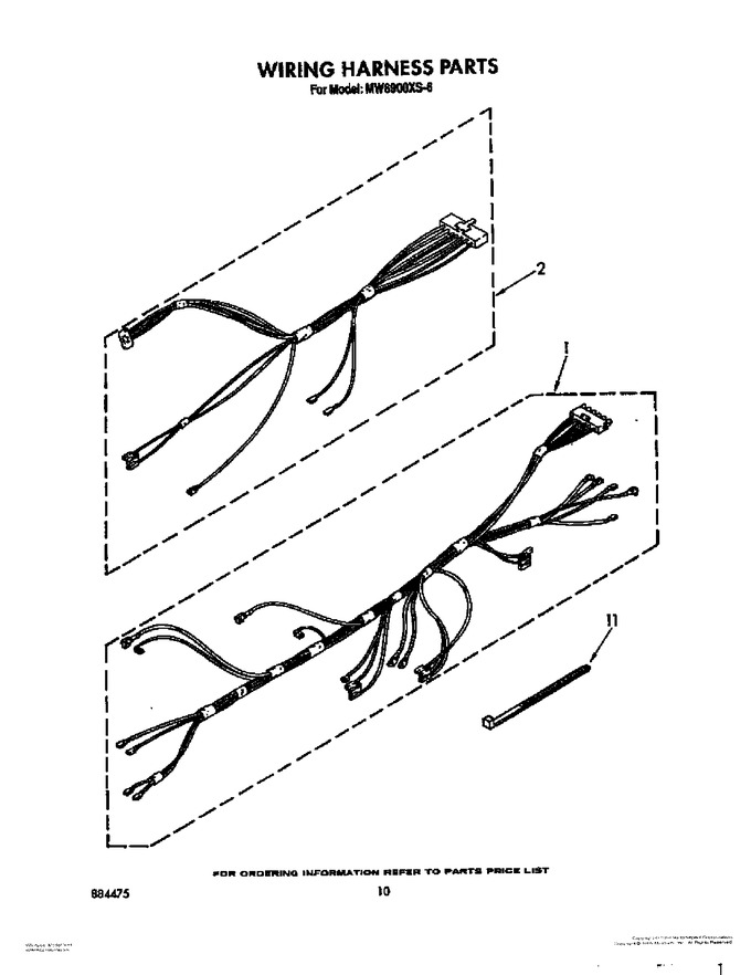 Diagram for MW8900XS6