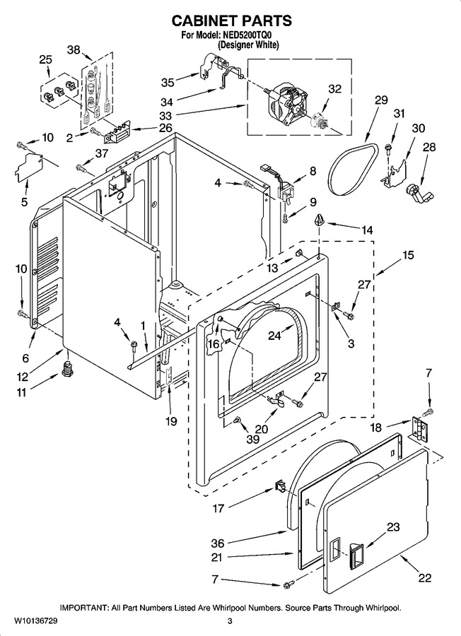 Diagram for NED5200TQ0