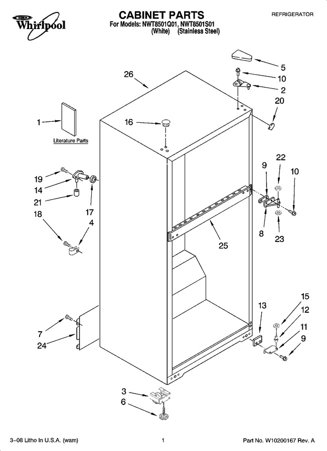 Diagram for NWT8501Q01