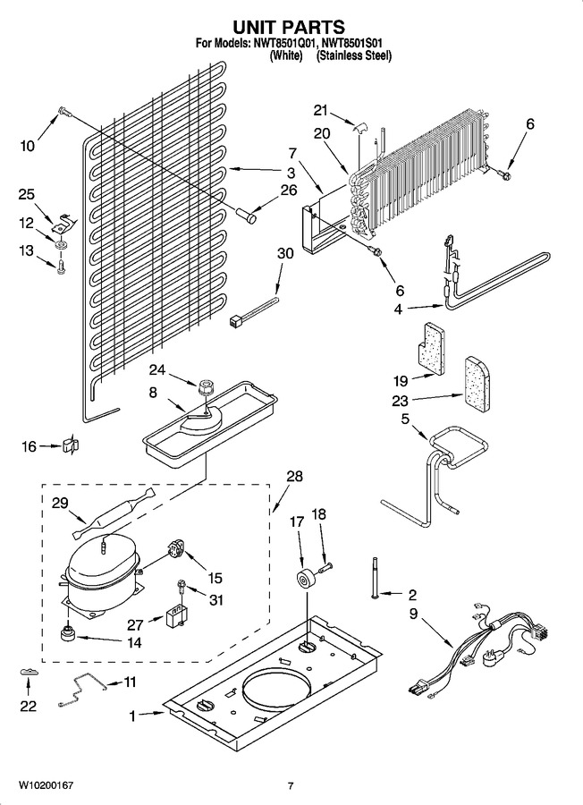 Diagram for NWT8501Q01