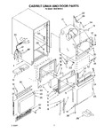 Diagram for 02 - Cabinet Liner And Door, Literature