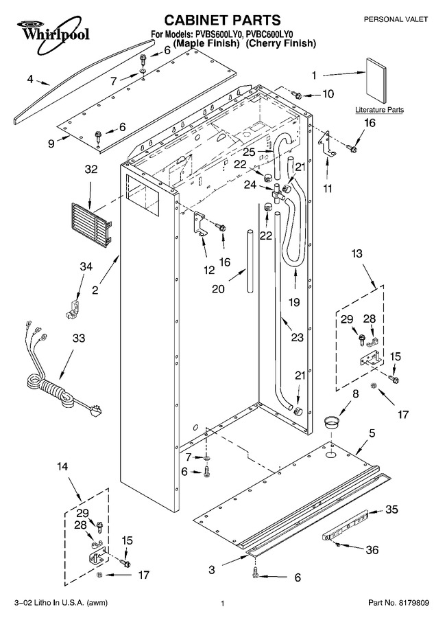Diagram for PVBS600LY0
