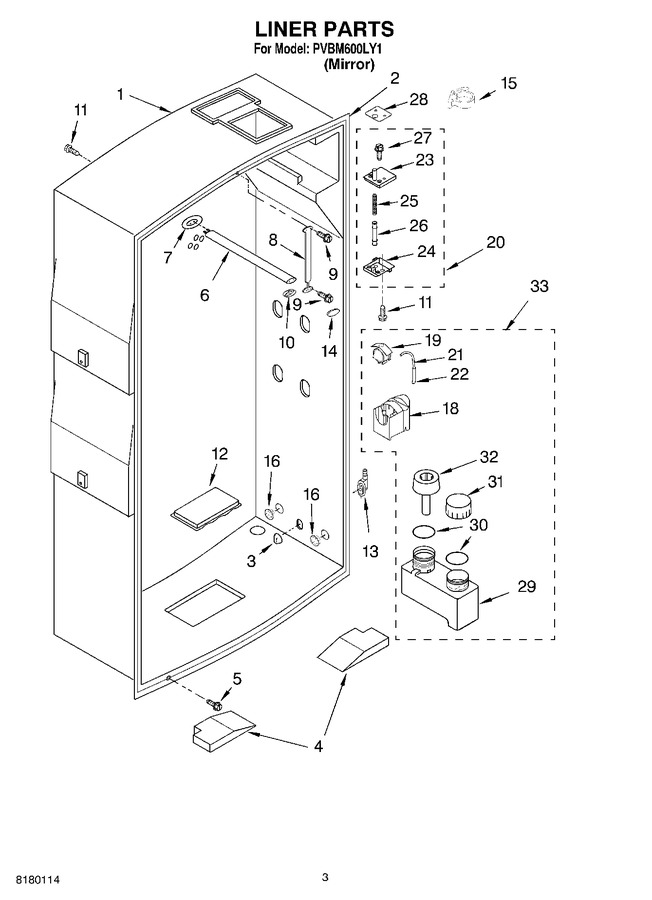 Diagram for PVBM600LY1