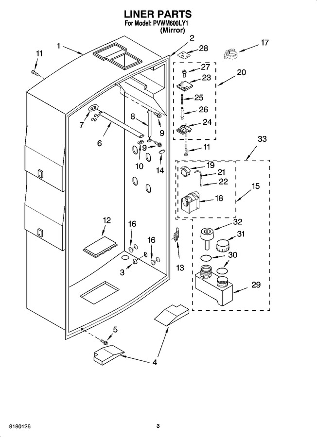 Diagram for PVWM600LY1