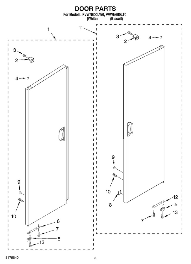 Diagram for PVWN600LW0