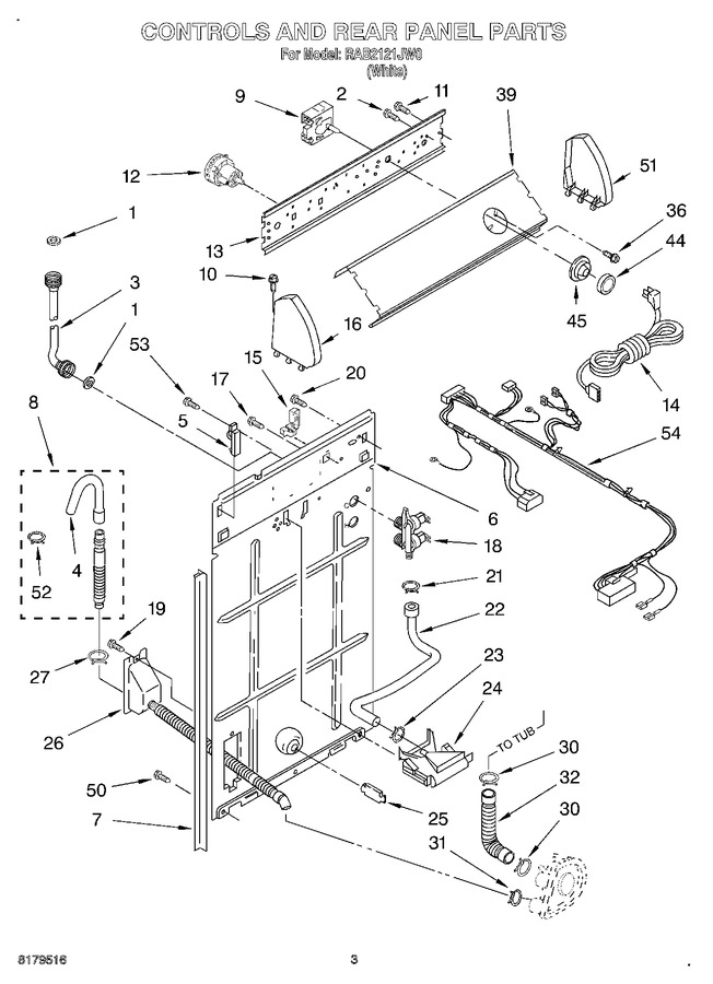 Diagram for RAB2121JW0