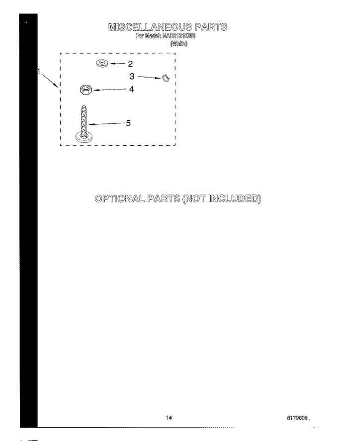 Diagram for RAB2121KW0