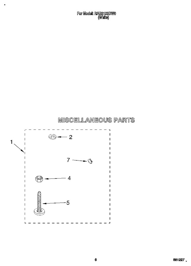 Diagram for RAB2132DW0