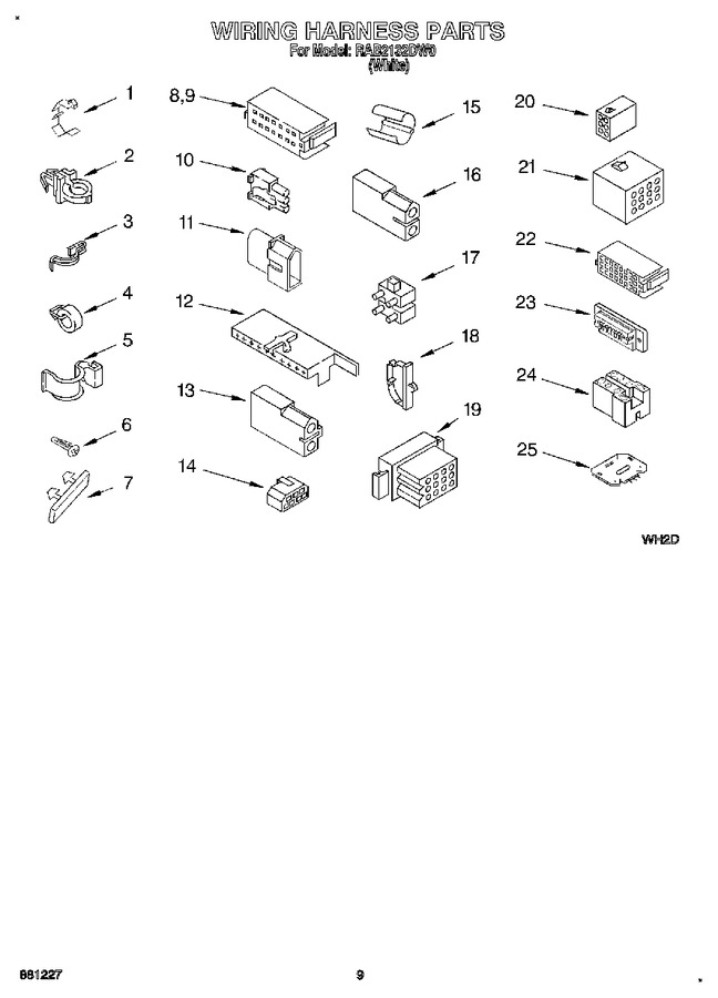 Diagram for RAB2132DW0