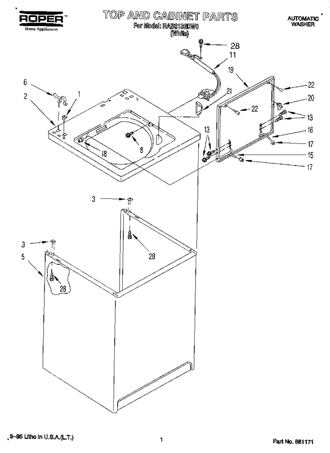 Diagram for RAB3132DW0