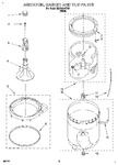 Diagram for 03 - Agitator, Basket And Tub