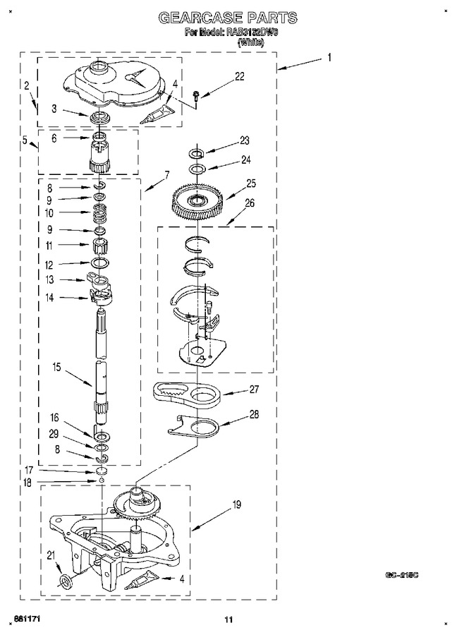 Diagram for RAB3132DW0