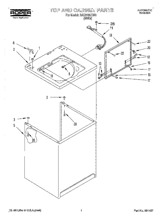 Diagram for RAB3132EW0