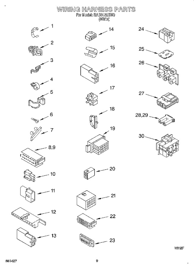 Diagram for RAB3132EW0