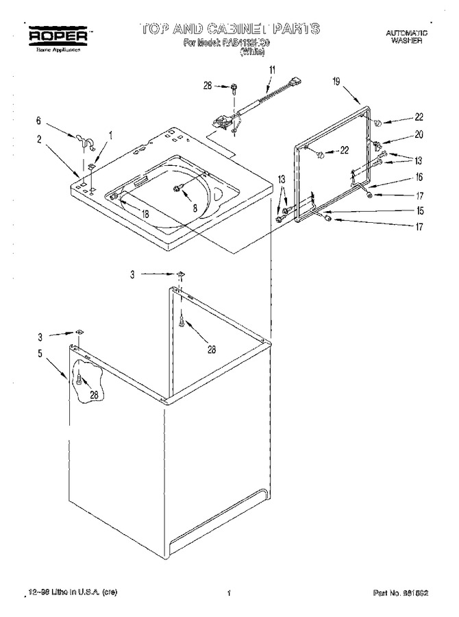 Diagram for RAB4132HQ0