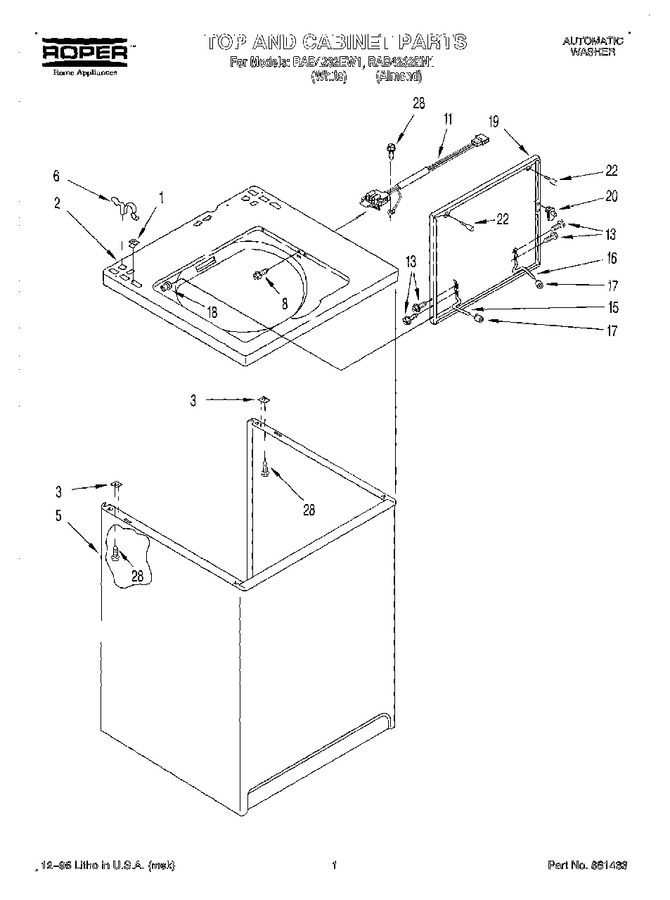 Diagram for RAB4232EW1