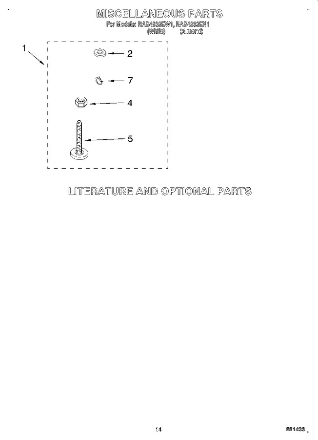 Diagram for RAB4232EW1