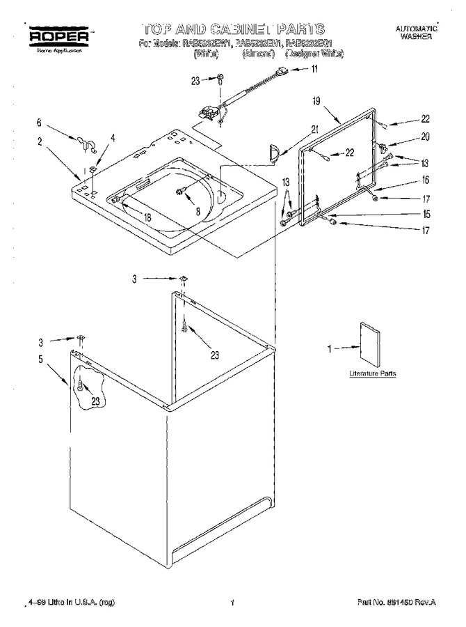 Diagram for RAB5232EW1