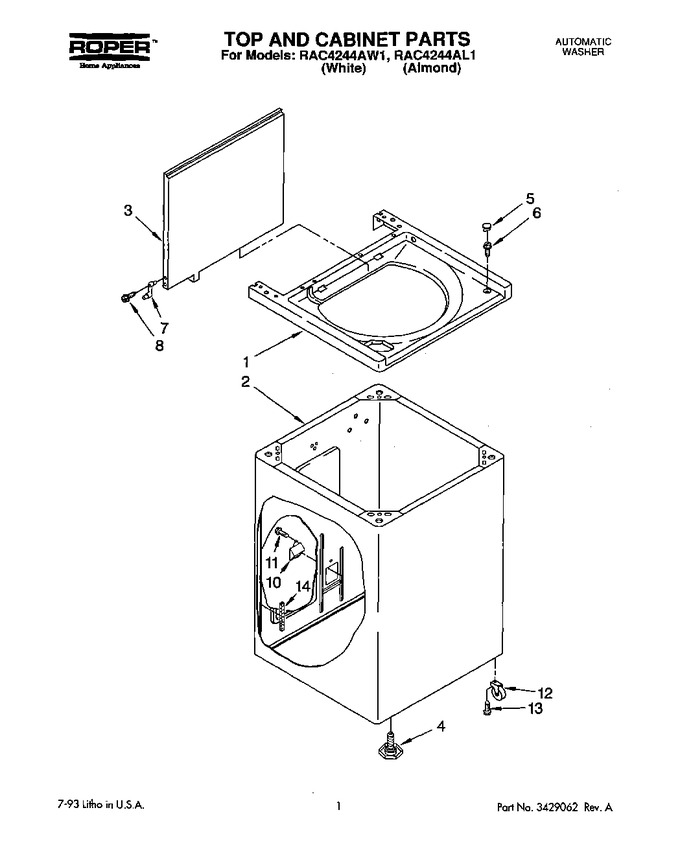 Diagram for RAC4244AL1