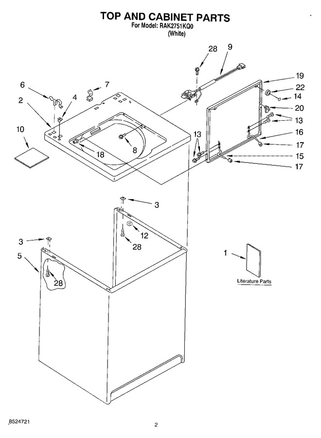 Diagram for RAK2751KQ0