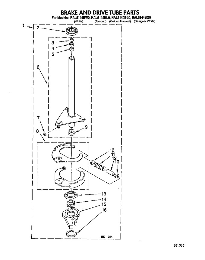 Diagram for RAL5144BL0