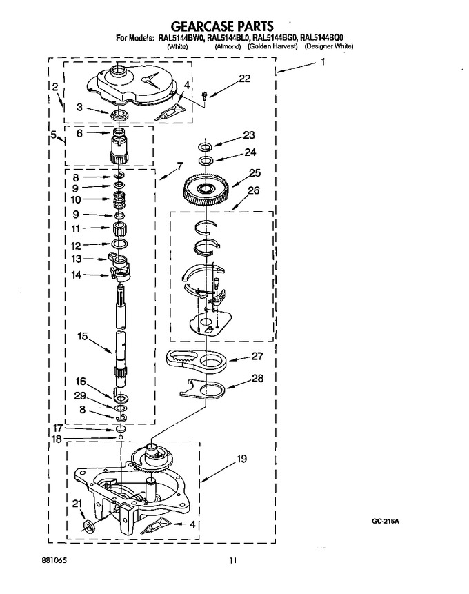 Diagram for RAL5144BL0