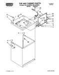Diagram for 01 - Top And Cabinet, Literature/optiona