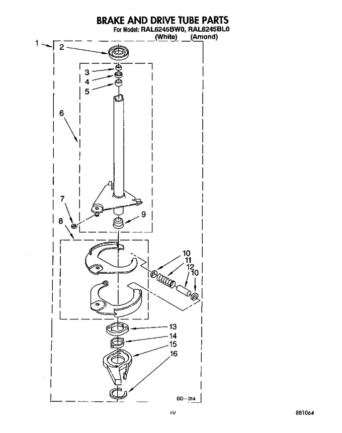Diagram for RAL6245BW0