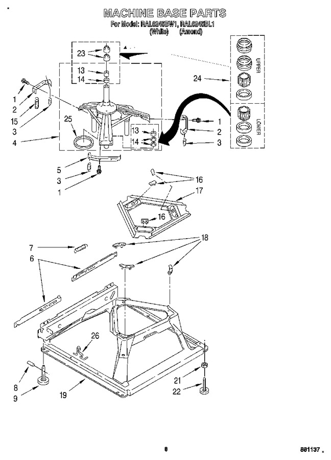 Diagram for RAL6245BW1