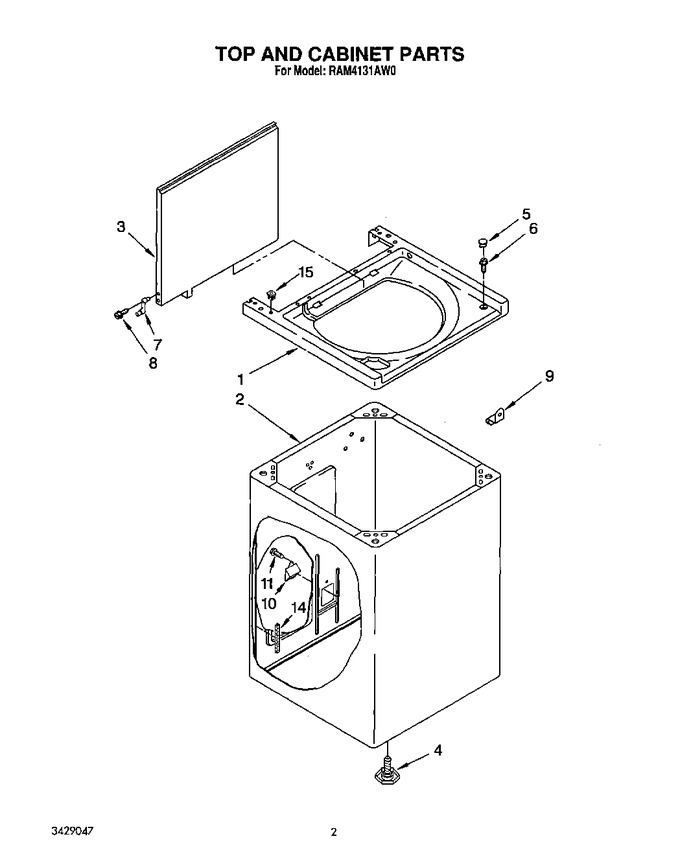 Diagram for RAM4131AW0