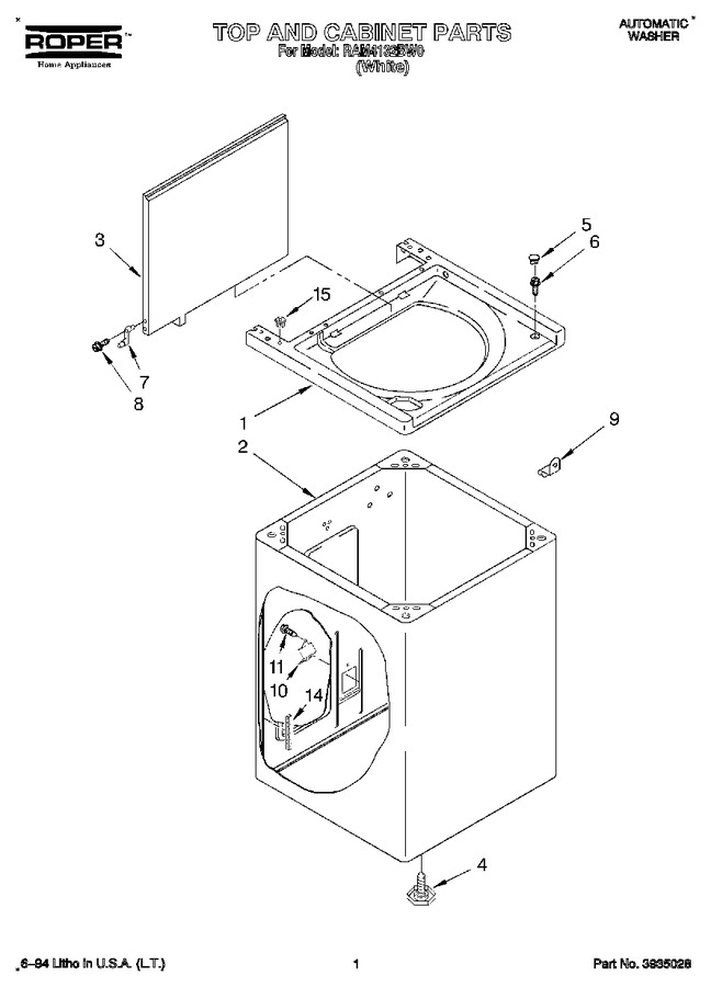 Diagram for RAM4132BW0