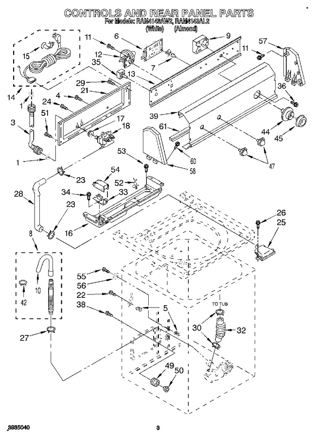 Diagram for RAM4143AW2