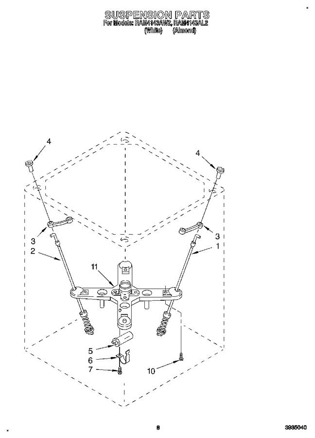 Diagram for RAM4143AL2